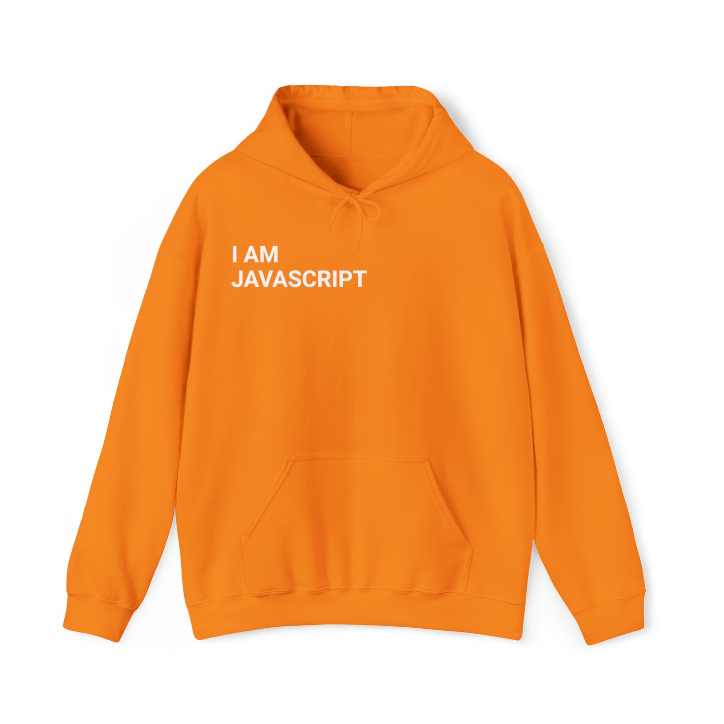 I am JavaScript Unisex Hoodie - Coder Cave