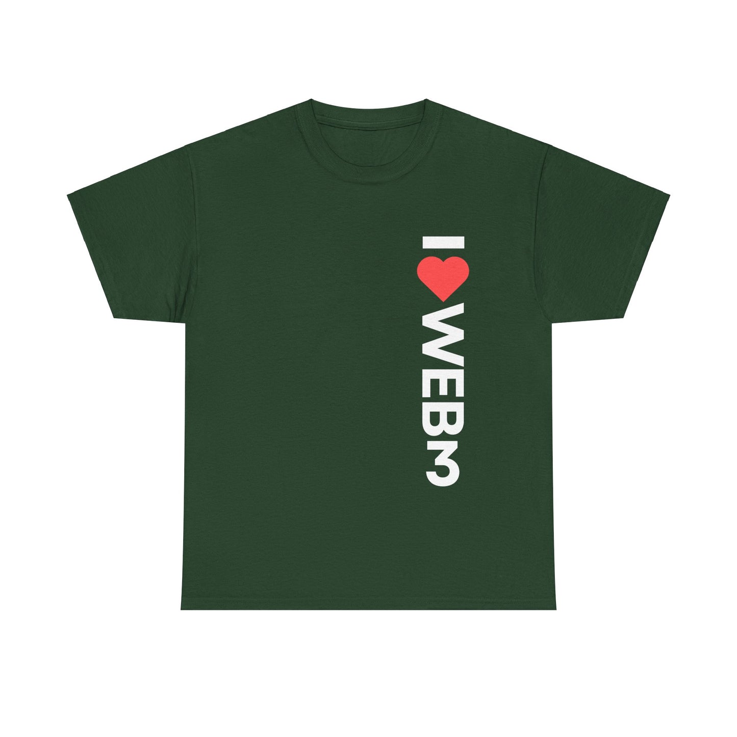 I <3 WEB3 Cotton Tee