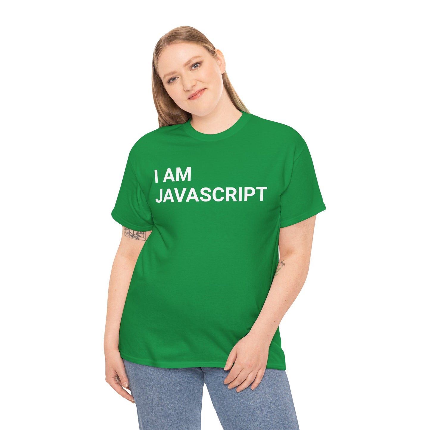 I am JavaScript Cotton Tee