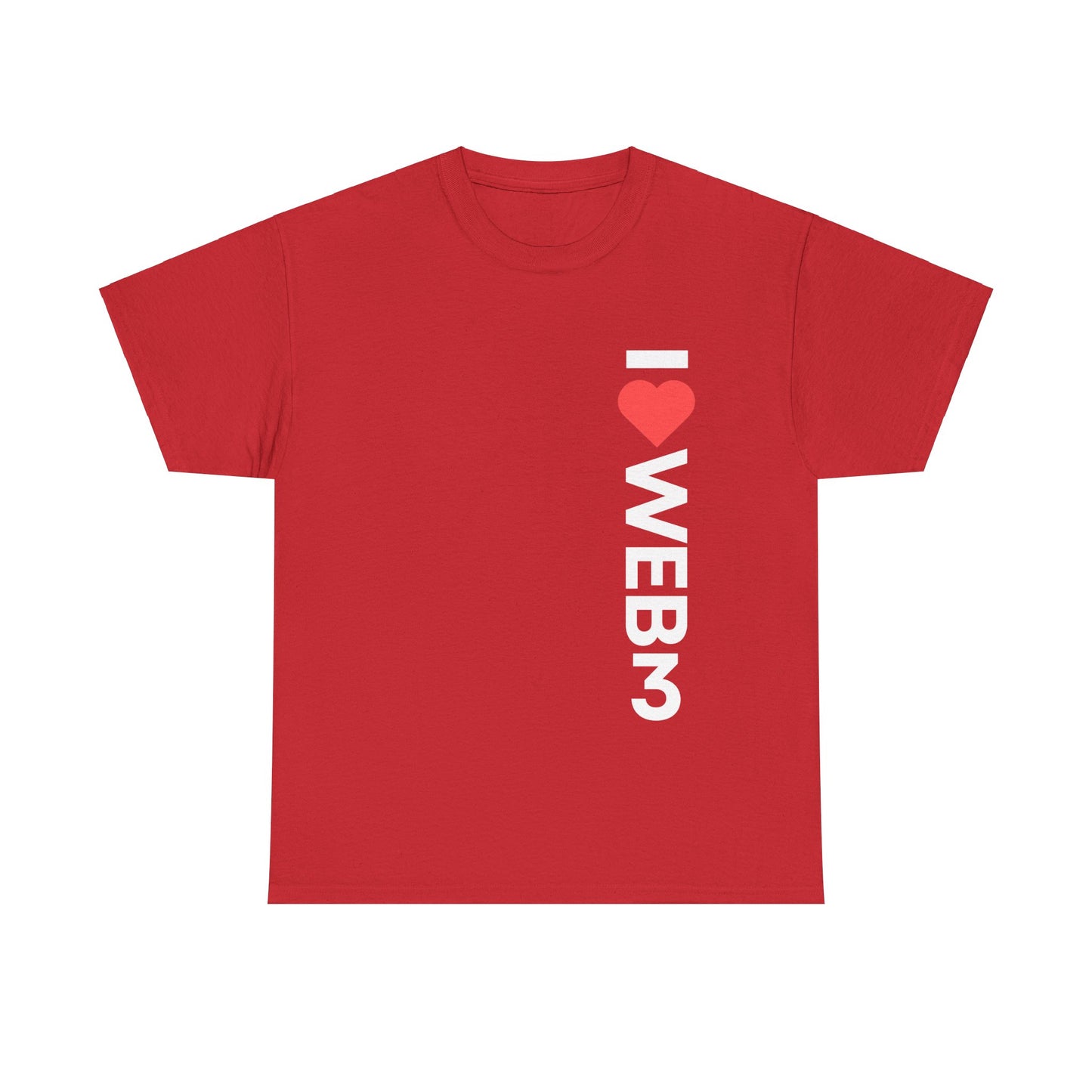 I <3 WEB3 Cotton Tee