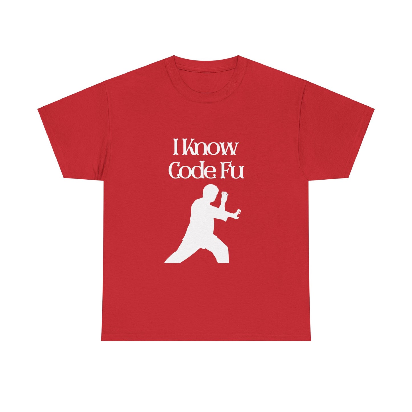 I Know Code Fu Cotton Tee