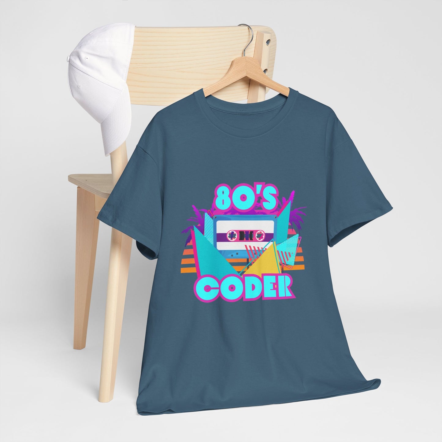 80s Coder Cotton Tee