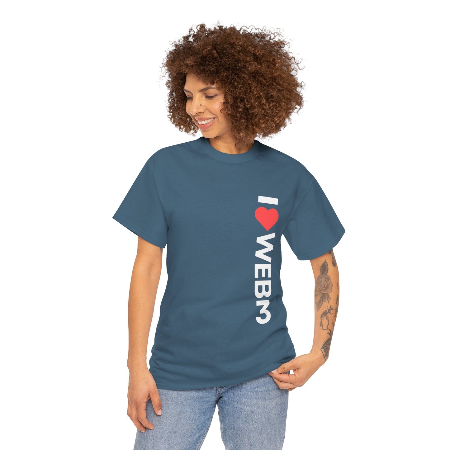 I <3 WEB3 Cotton Tee
