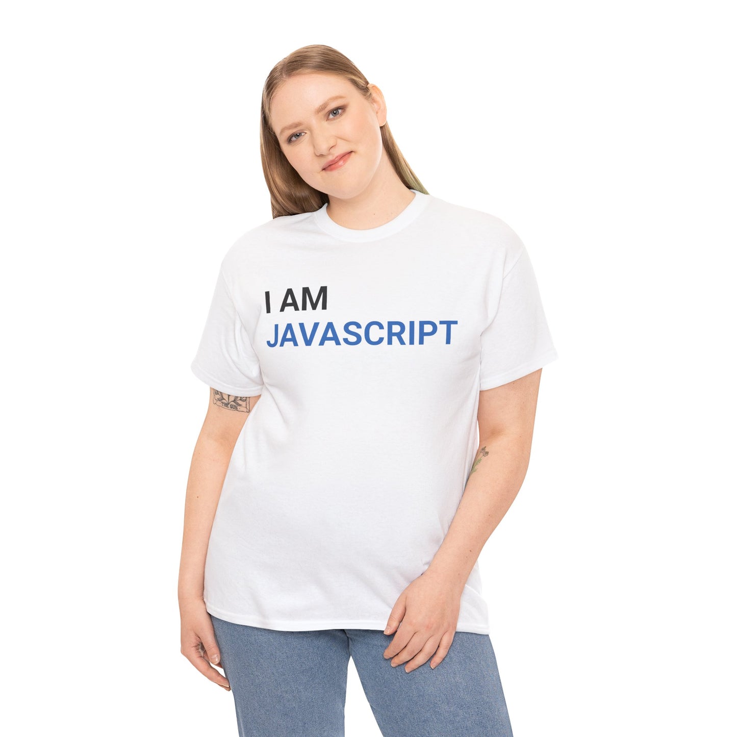I am JavaScript Cotton Tee