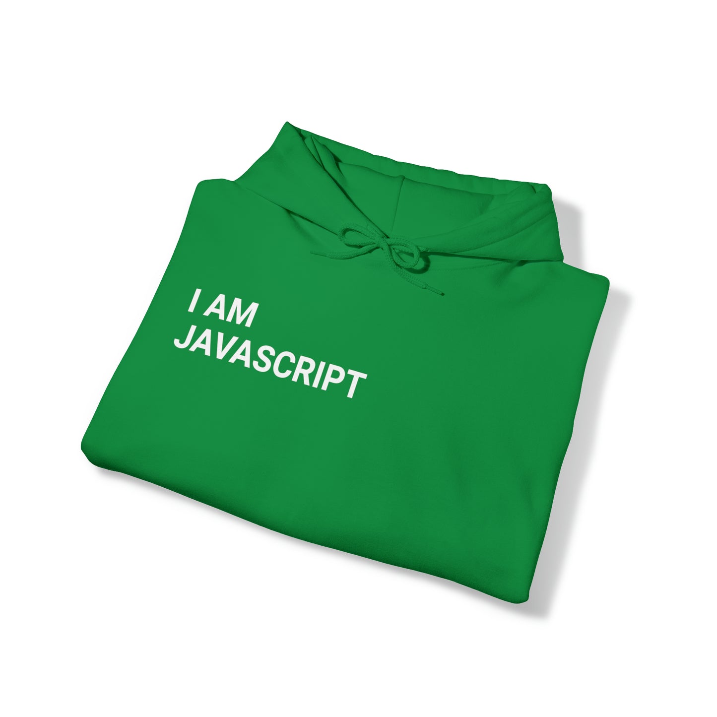 I am JavaScript Unisex Hoodie - Coder Cave