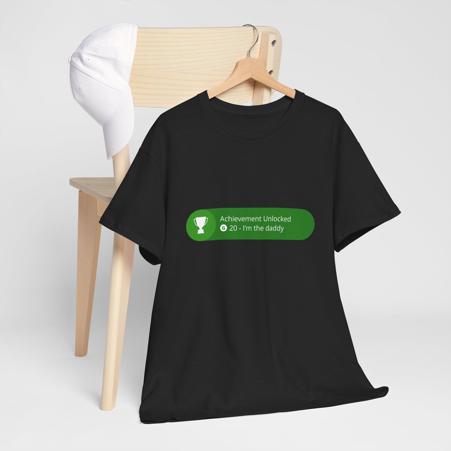 Achievement Unlocked - I'm The Daddy Cotton Tee