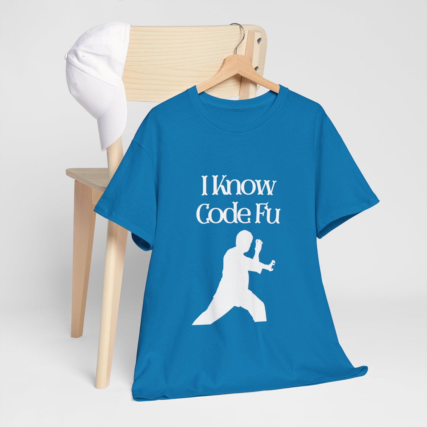 I Know Code Fu Cotton Tee