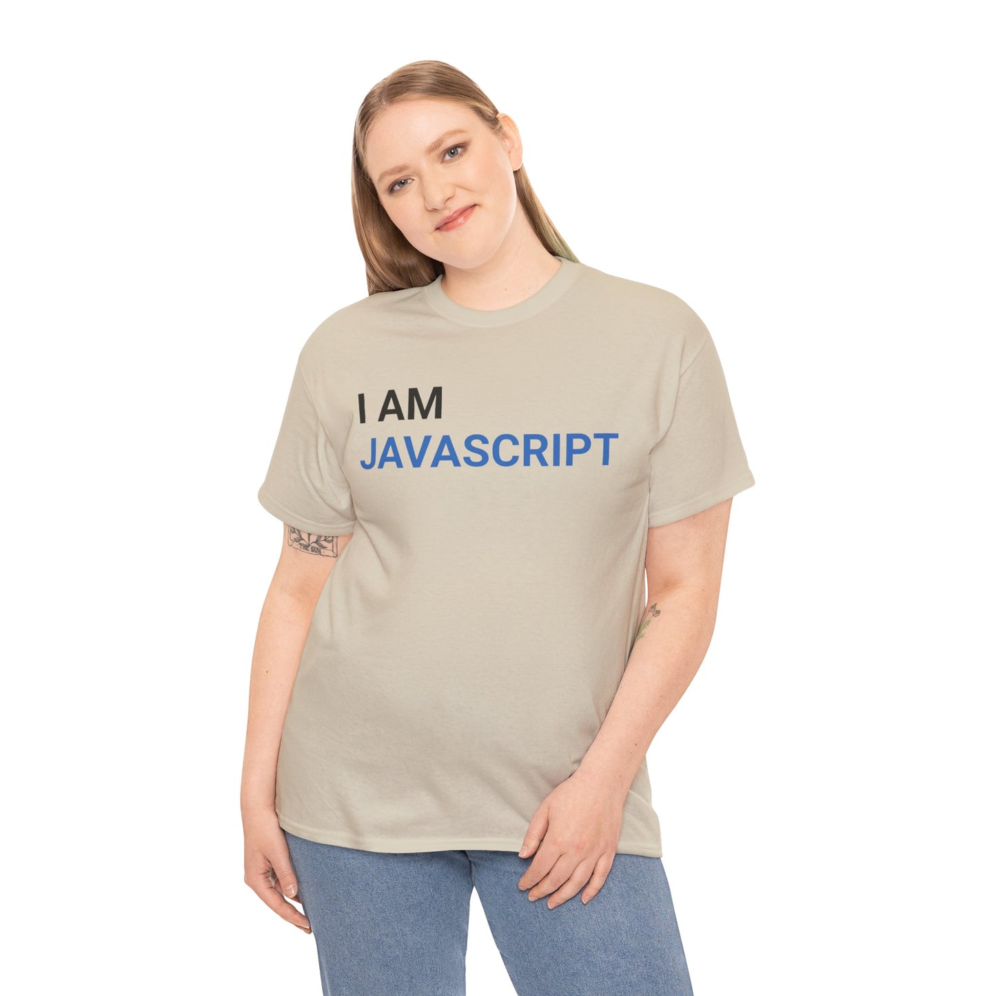I am JavaScript Cotton Tee