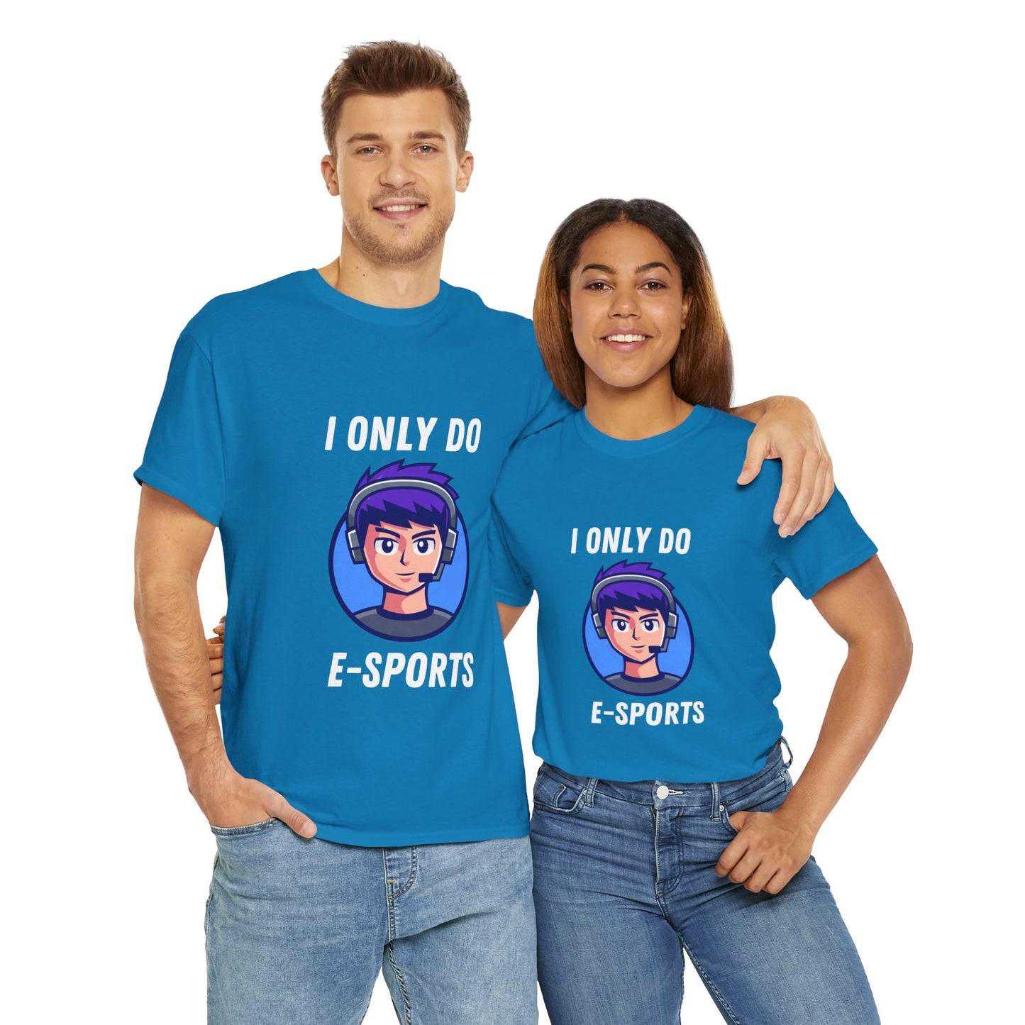 I Only Do E-Sports Cotton Tee