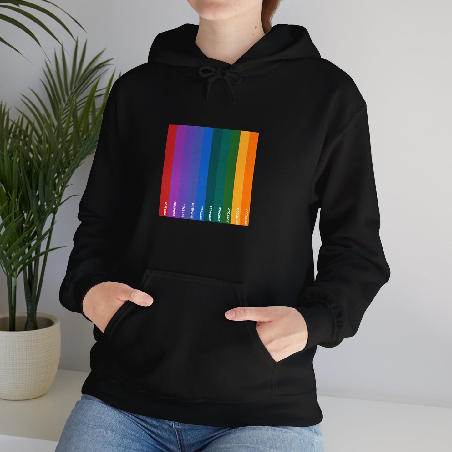 Hex Rainbow Unisex Hoodie