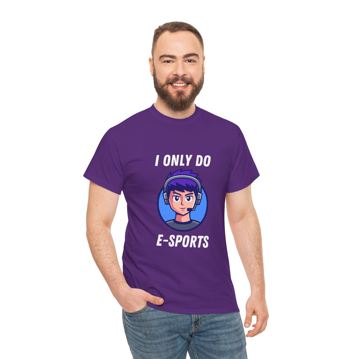 I Only Do E-Sports Cotton Tee