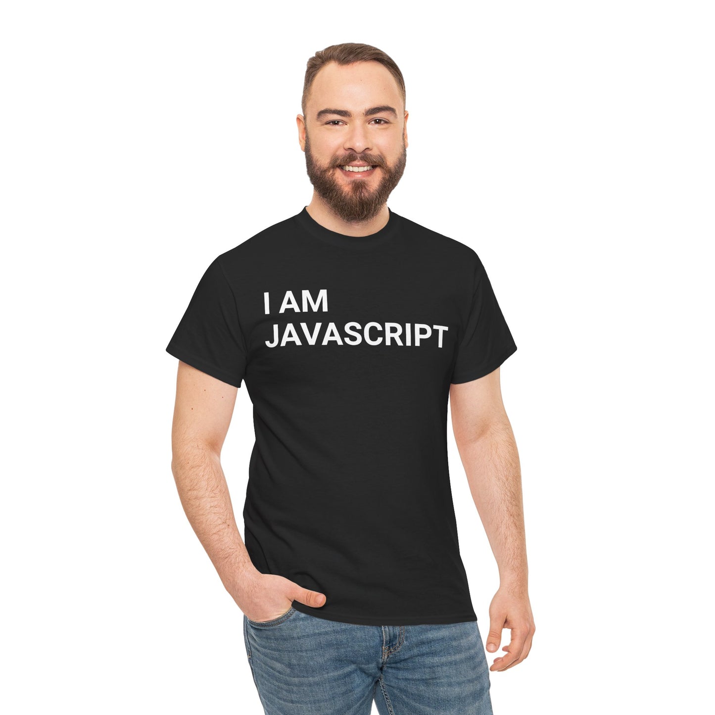 I am JavaScript Cotton Tee