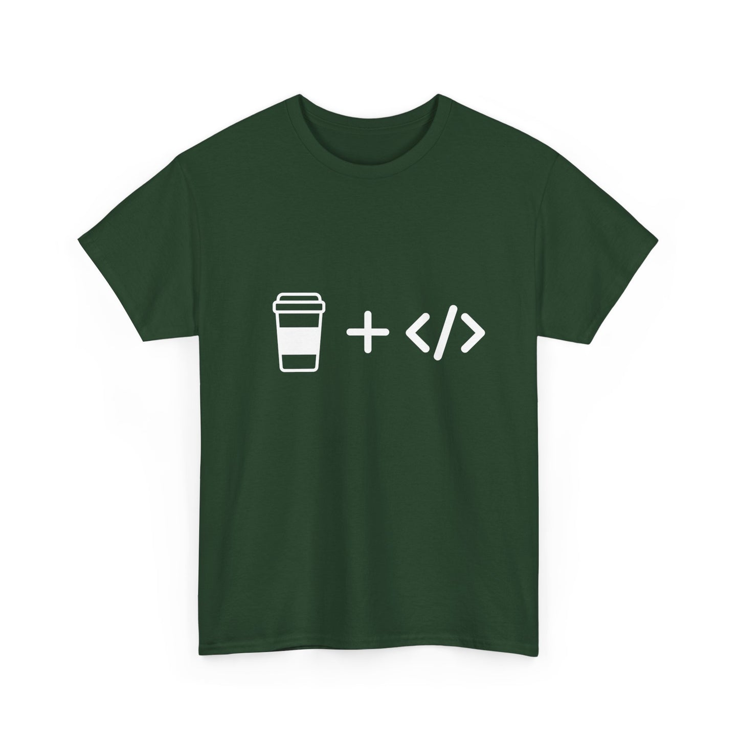 Coffee and Code Cotton Tee