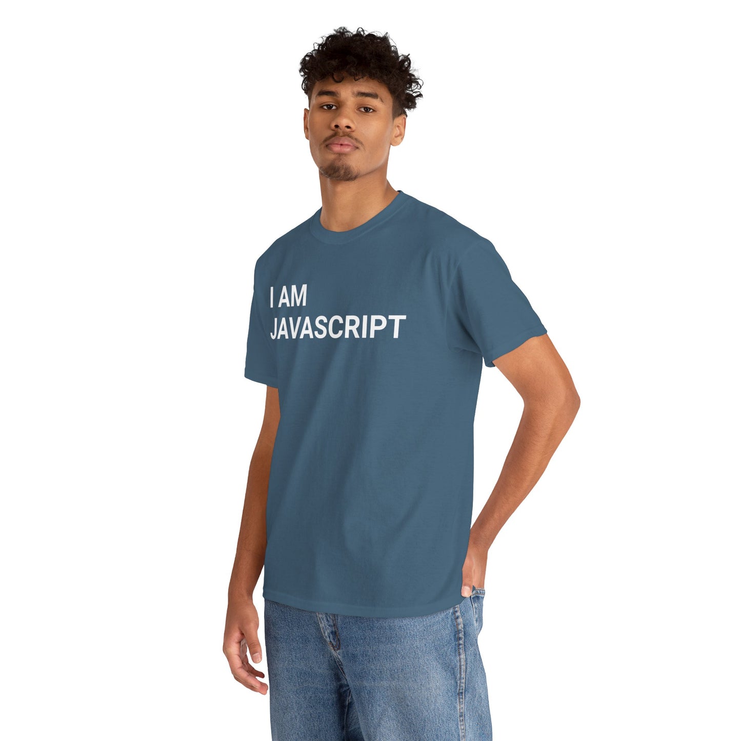 I am JavaScript Cotton Tee