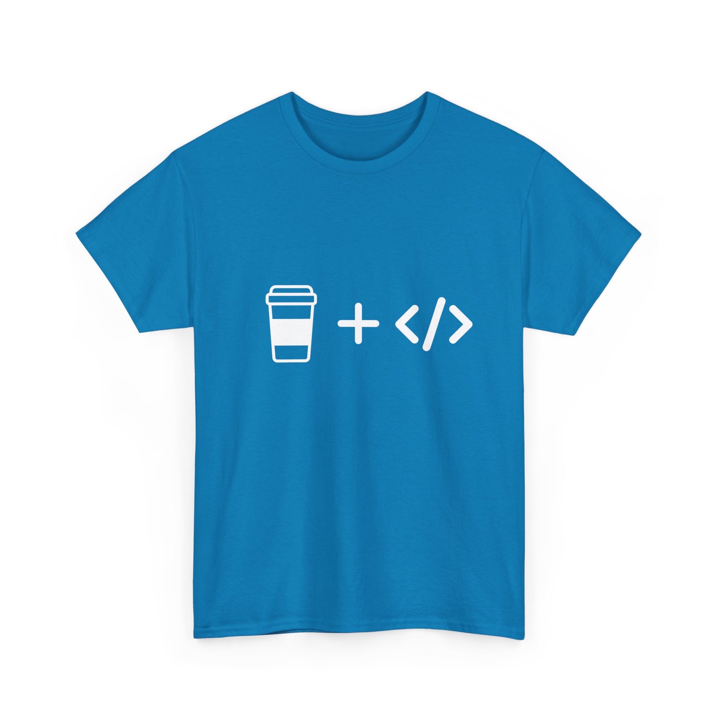 Coffee and Code Cotton Tee