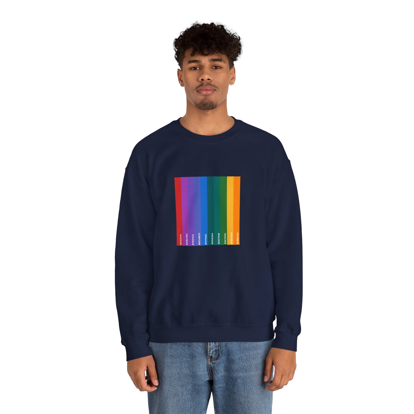 Hex Rainbow Sweatshirt