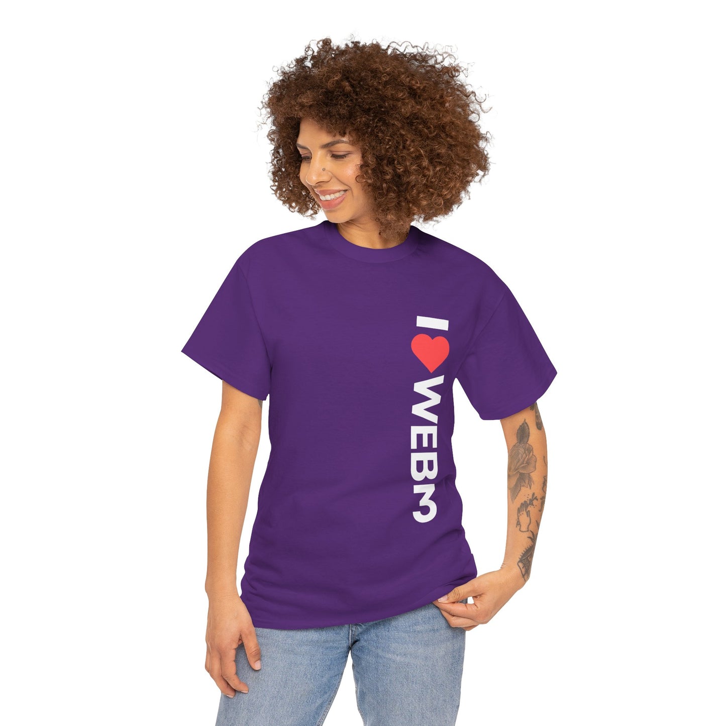 I <3 WEB3 Cotton Tee