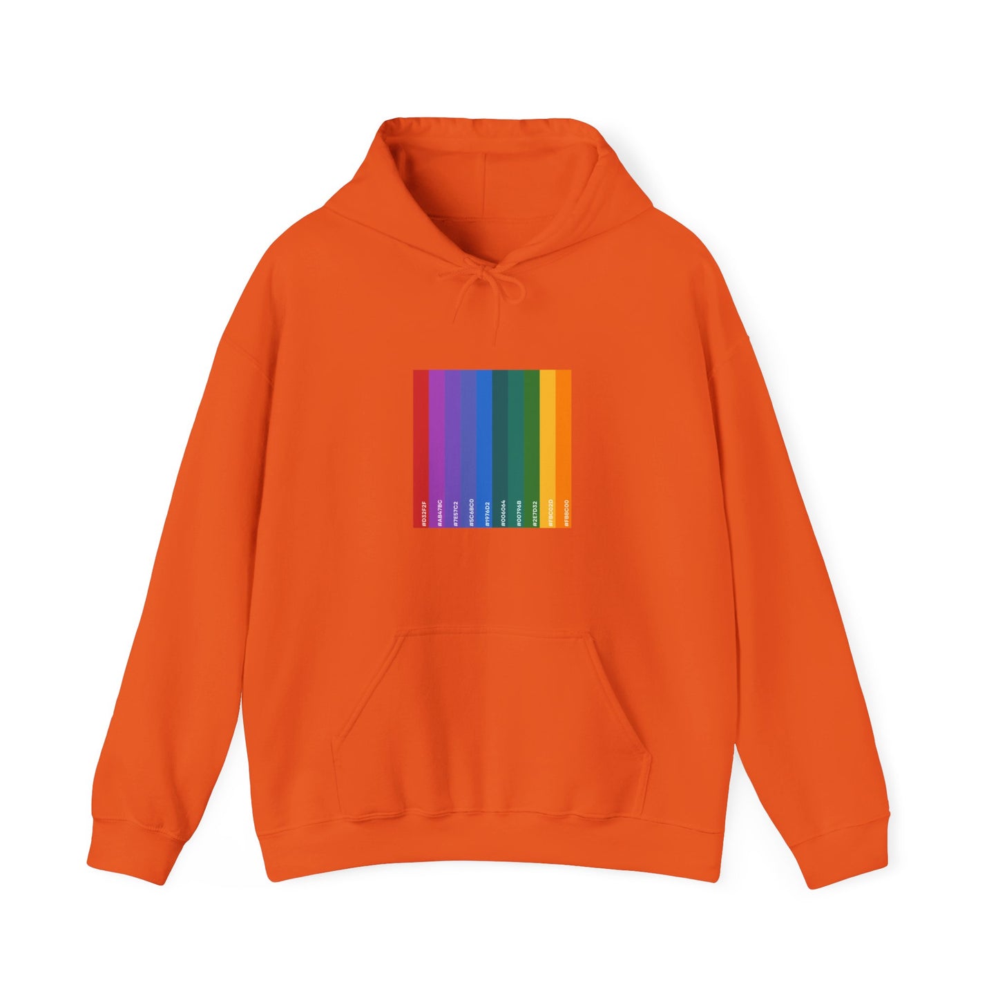 Hex Rainbow Unisex Hoodie