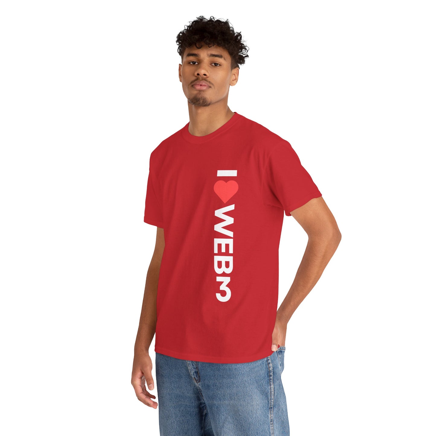I <3 WEB3 Cotton Tee
