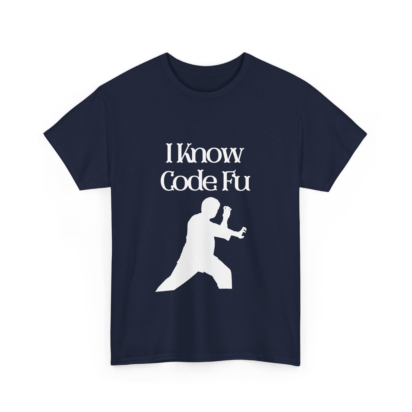 I Know Code Fu Cotton Tee
