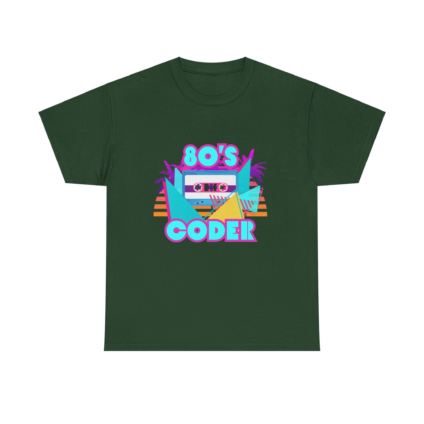 80s Coder Cotton Tee