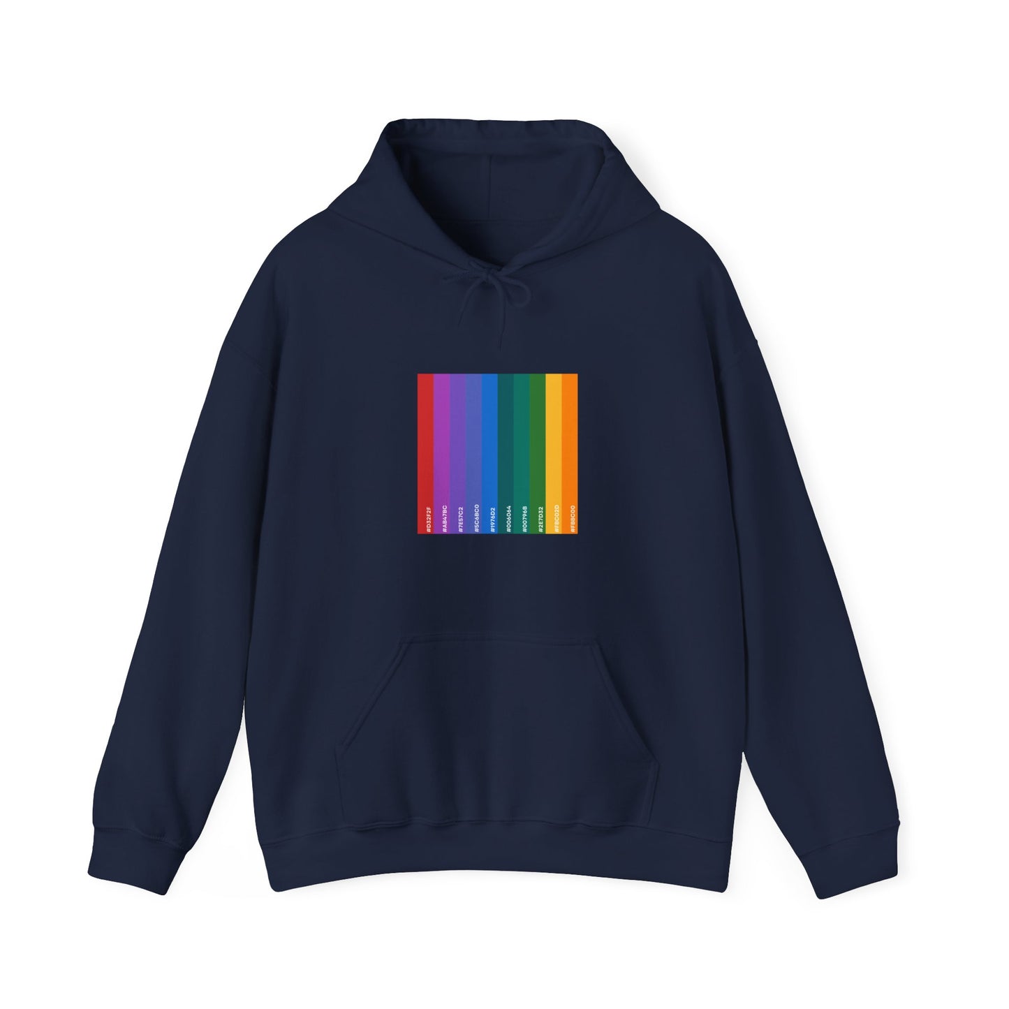 Hex Rainbow Unisex Hoodie