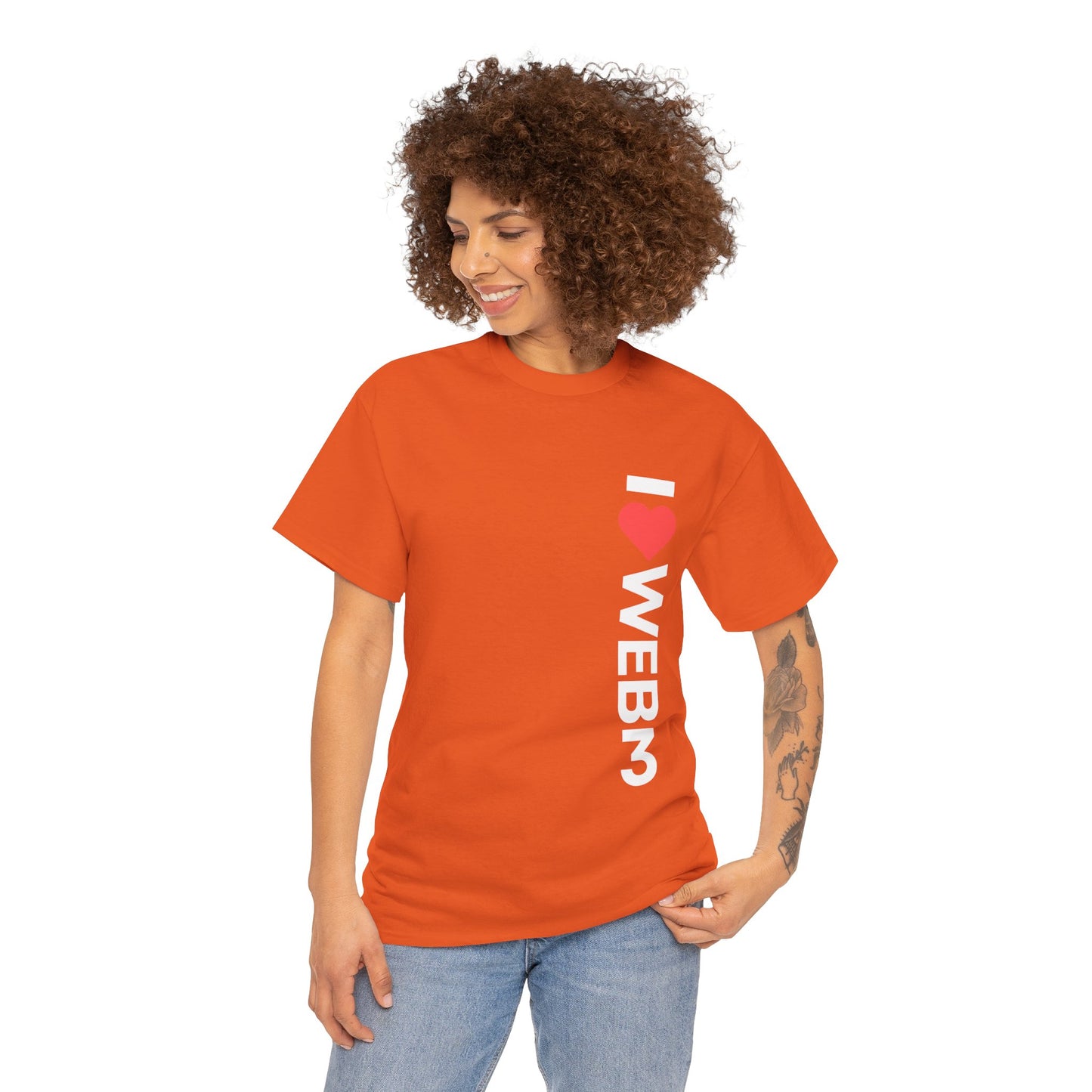 I <3 WEB3 Cotton Tee