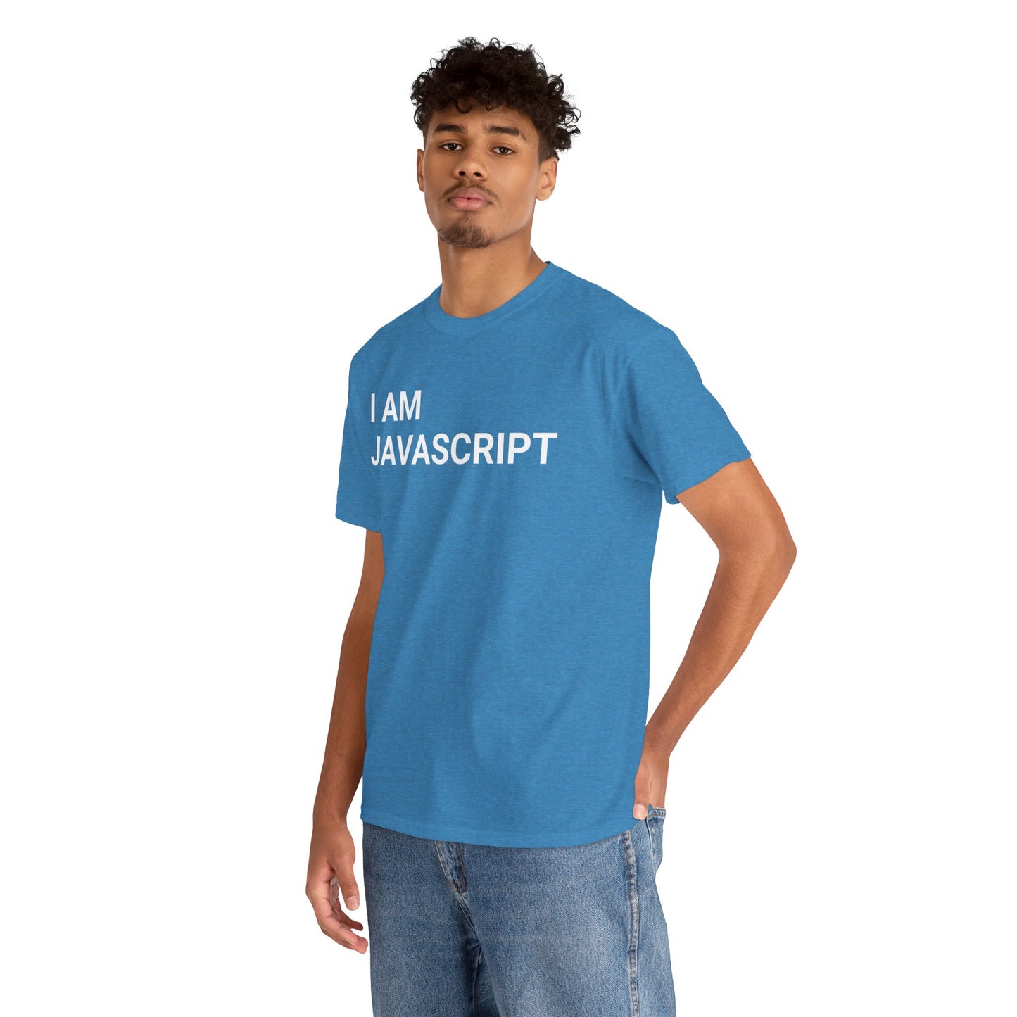 I am JavaScript Cotton Tee