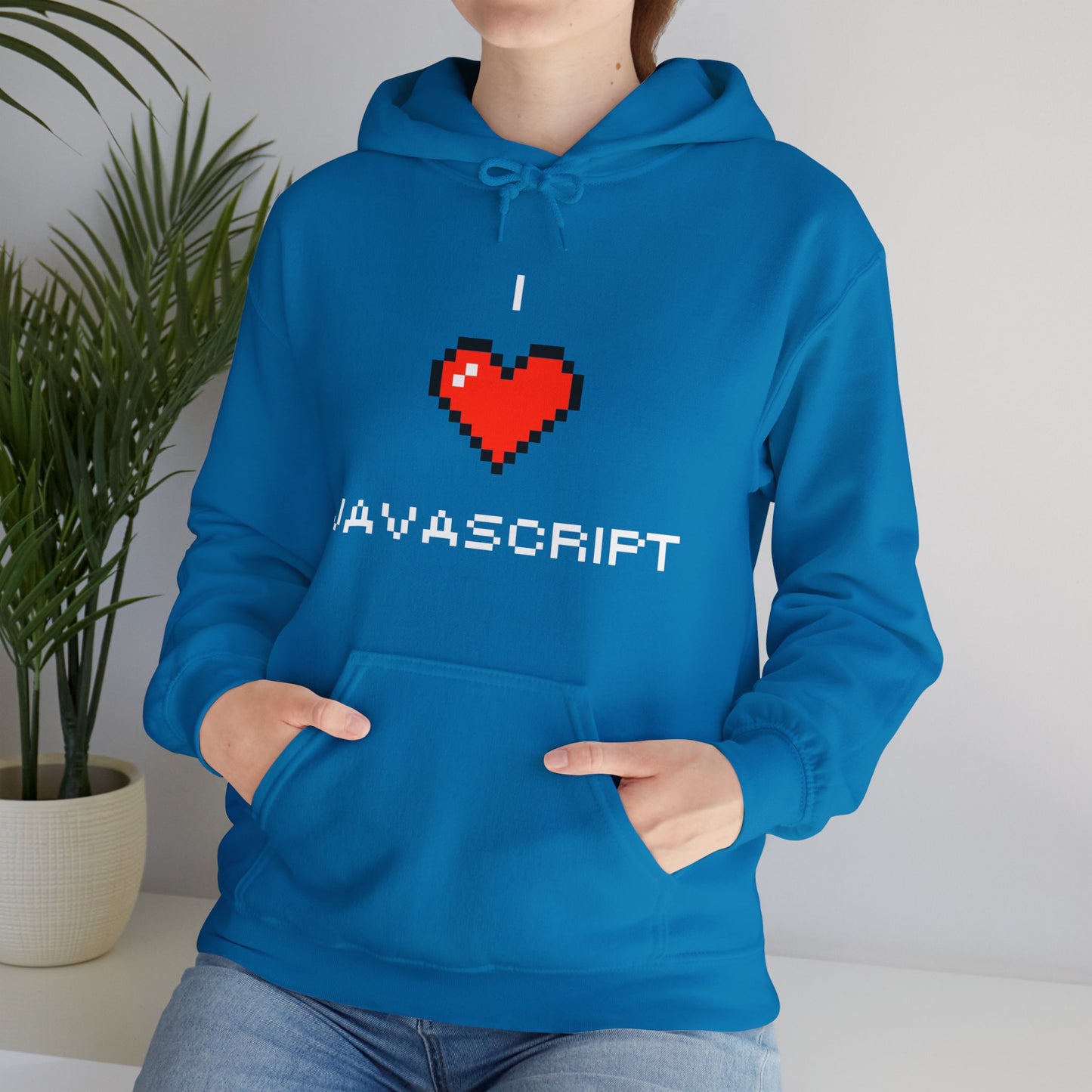I Heart JavaScript Unisex Hoodie