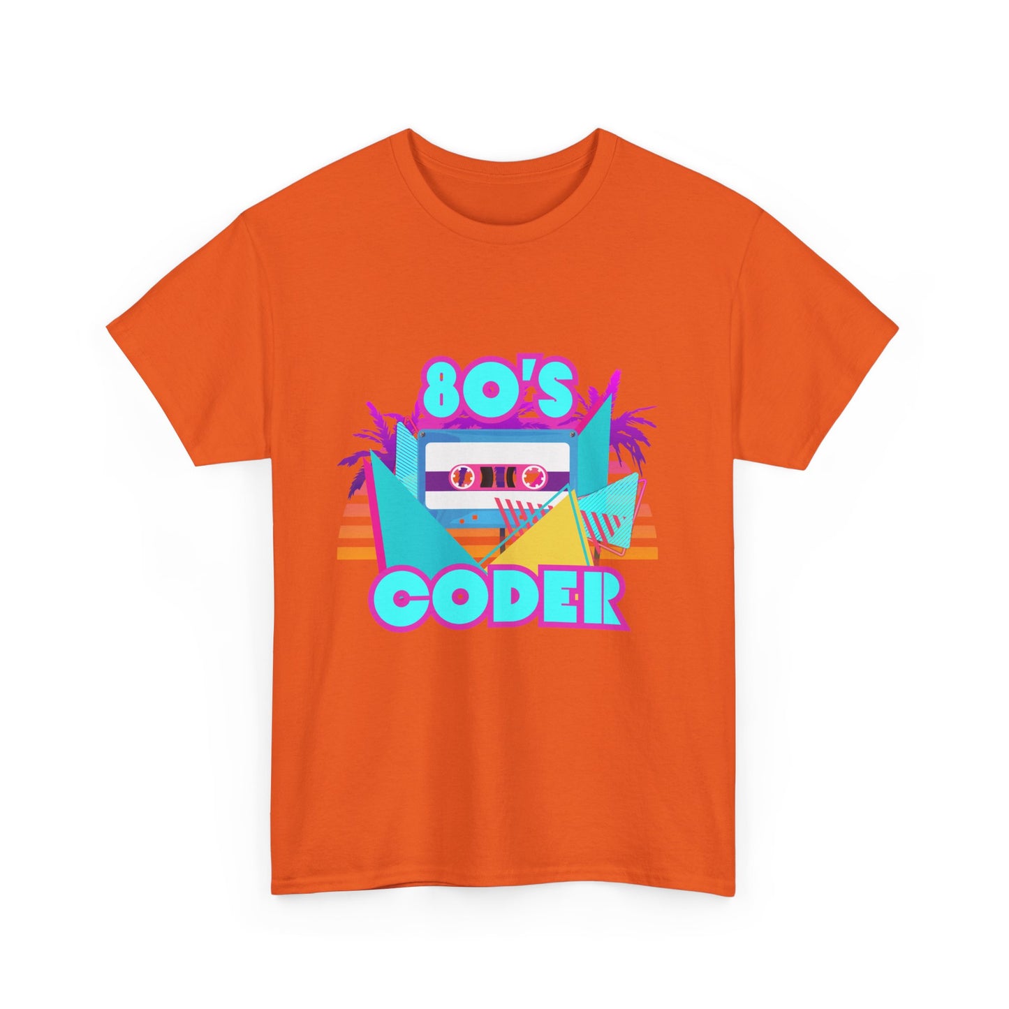 80s Coder Cotton Tee