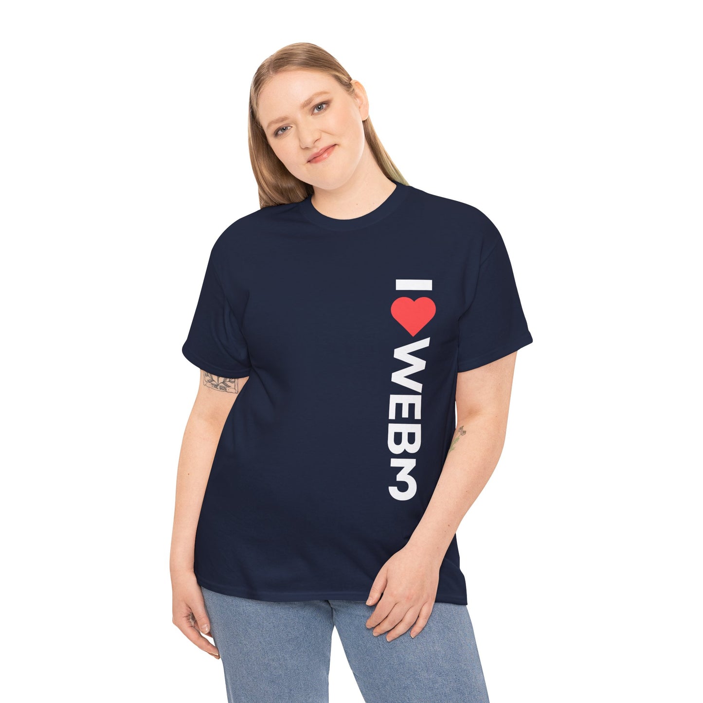 I <3 WEB3 Cotton Tee
