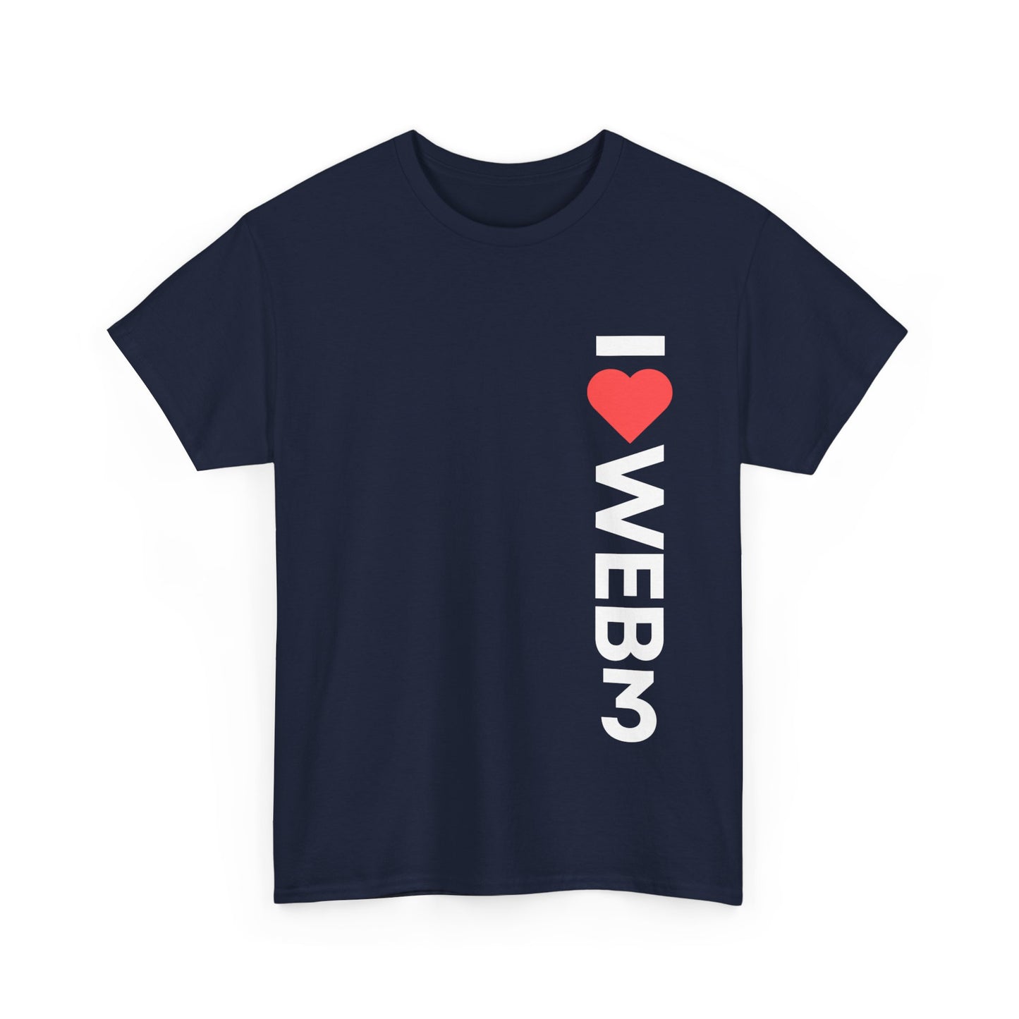 I <3 WEB3 Cotton Tee