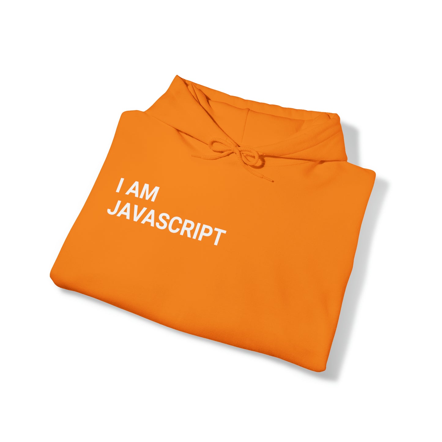 I am JavaScript Unisex Hoodie - Coder Cave