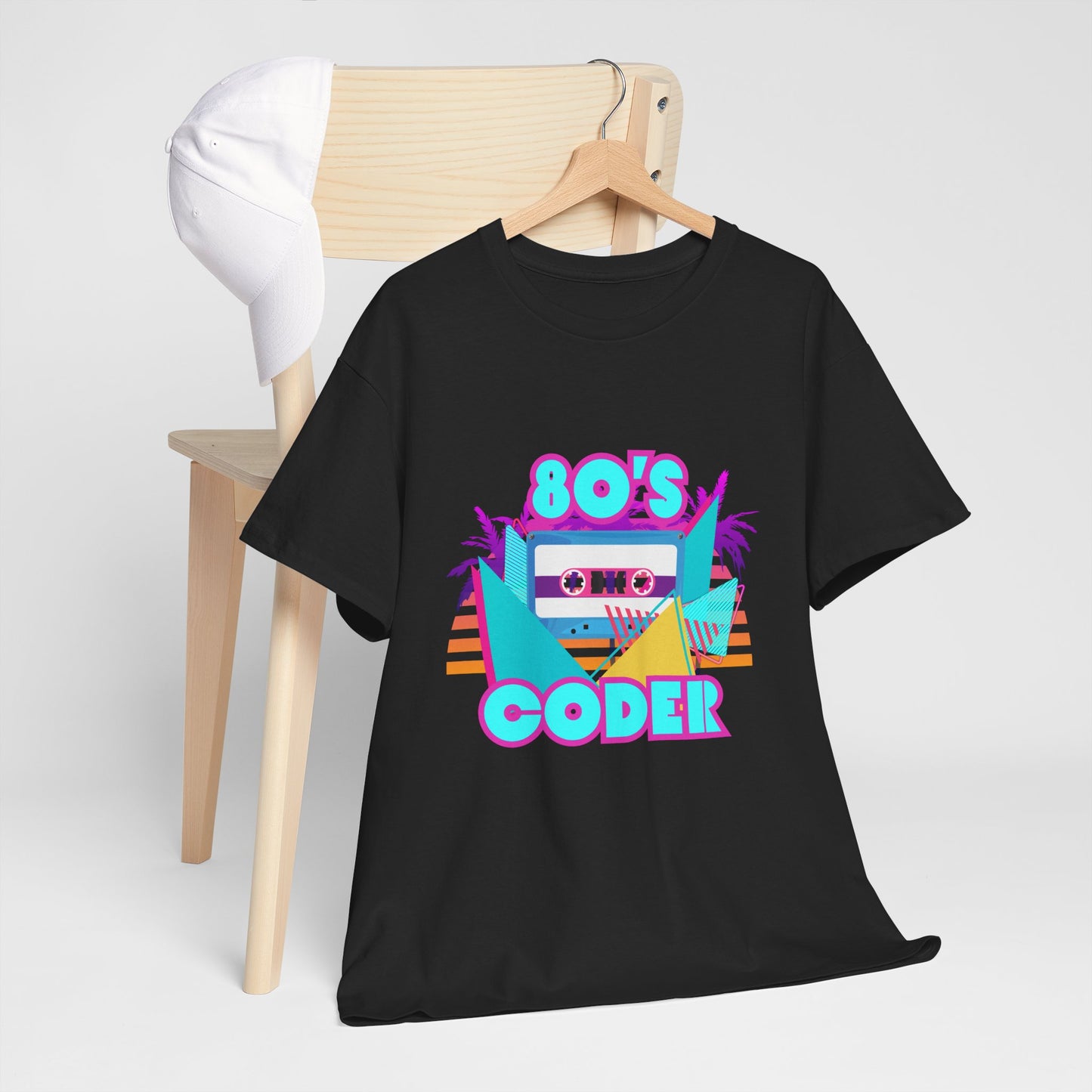 80s Coder Cotton Tee