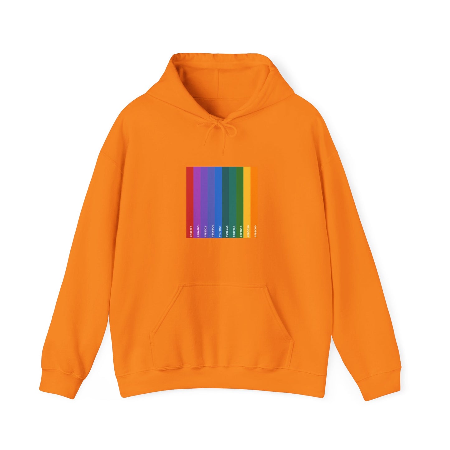 Hex Rainbow Unisex Hoodie