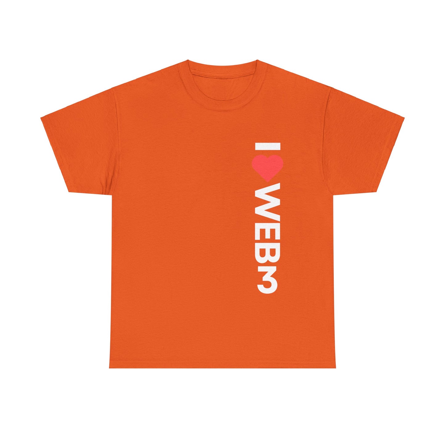 I <3 WEB3 Cotton Tee