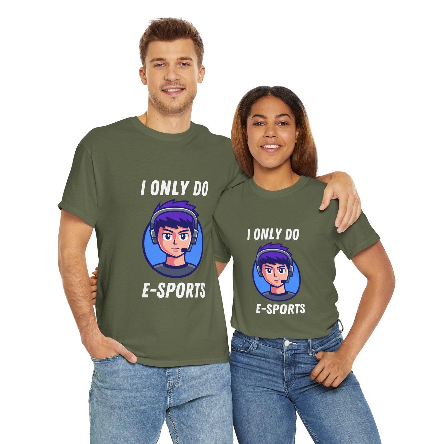 I Only Do E-Sports Cotton Tee