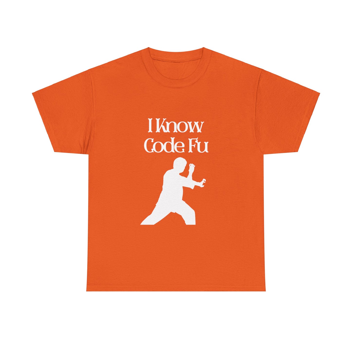 I Know Code Fu Cotton Tee