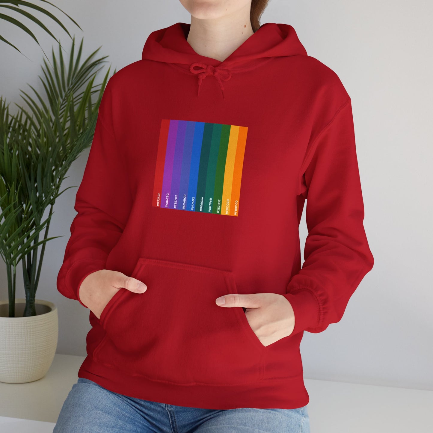 Hex Rainbow Unisex Hoodie