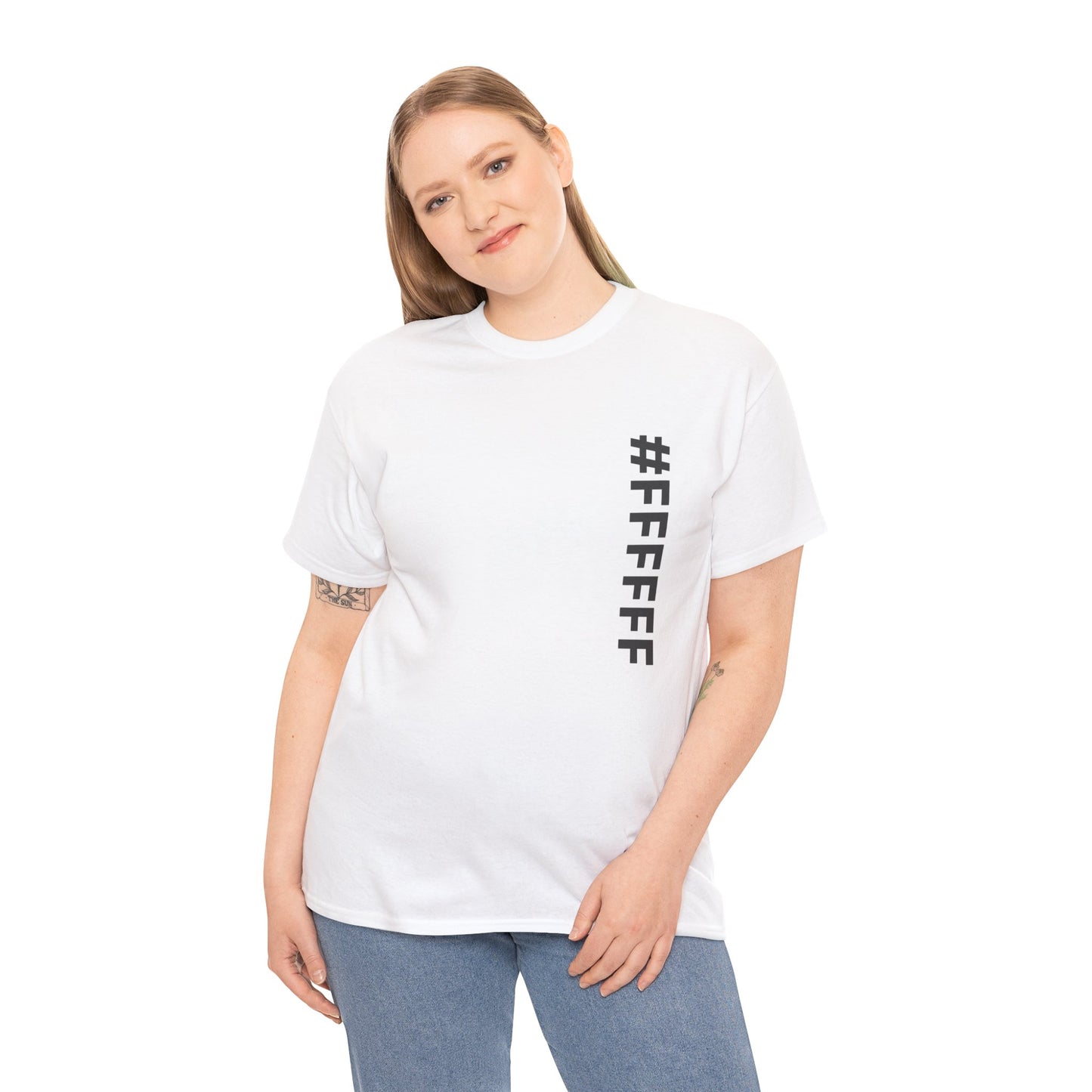 Hex Code Vertical Cotton Tee