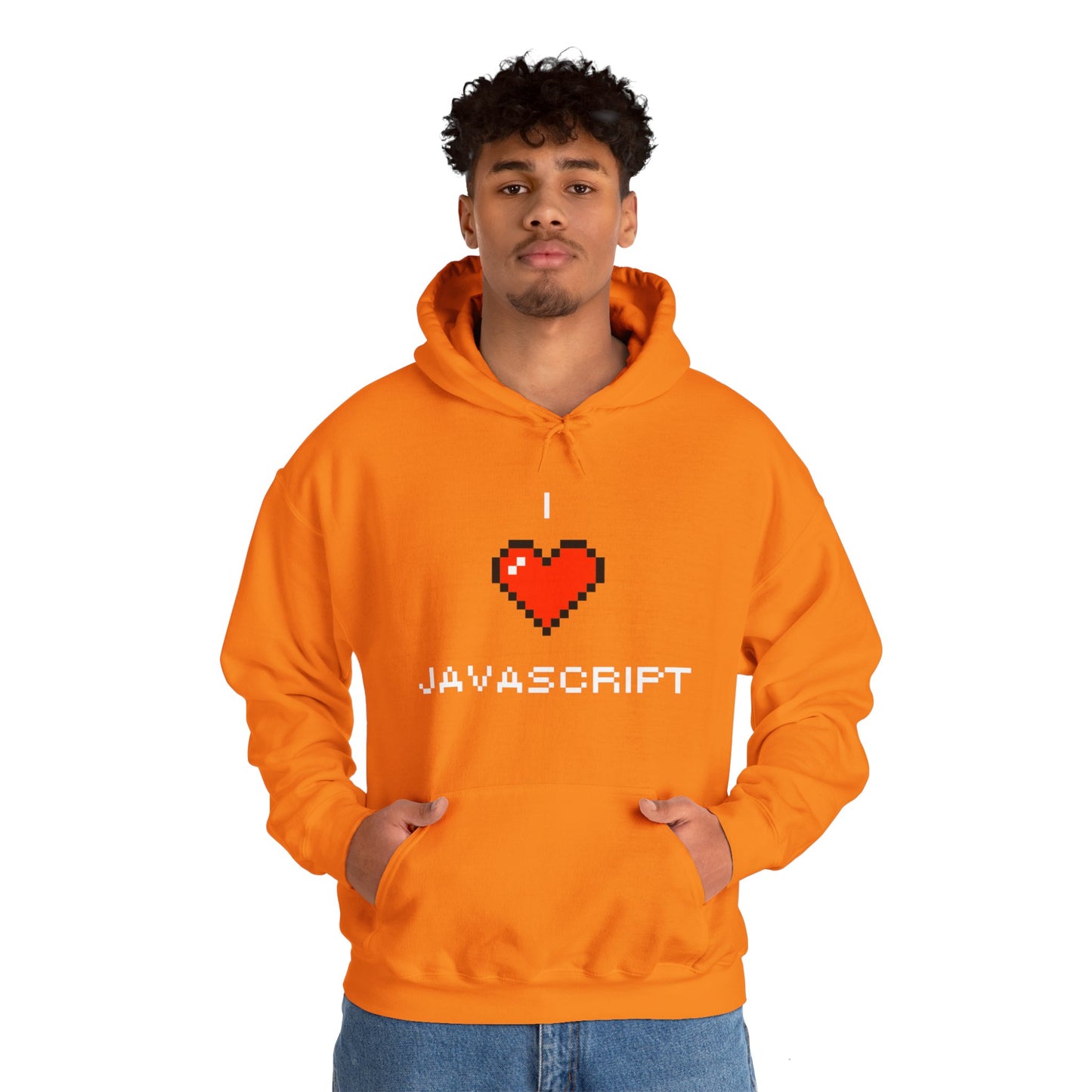 I Heart JavaScript Unisex Hoodie
