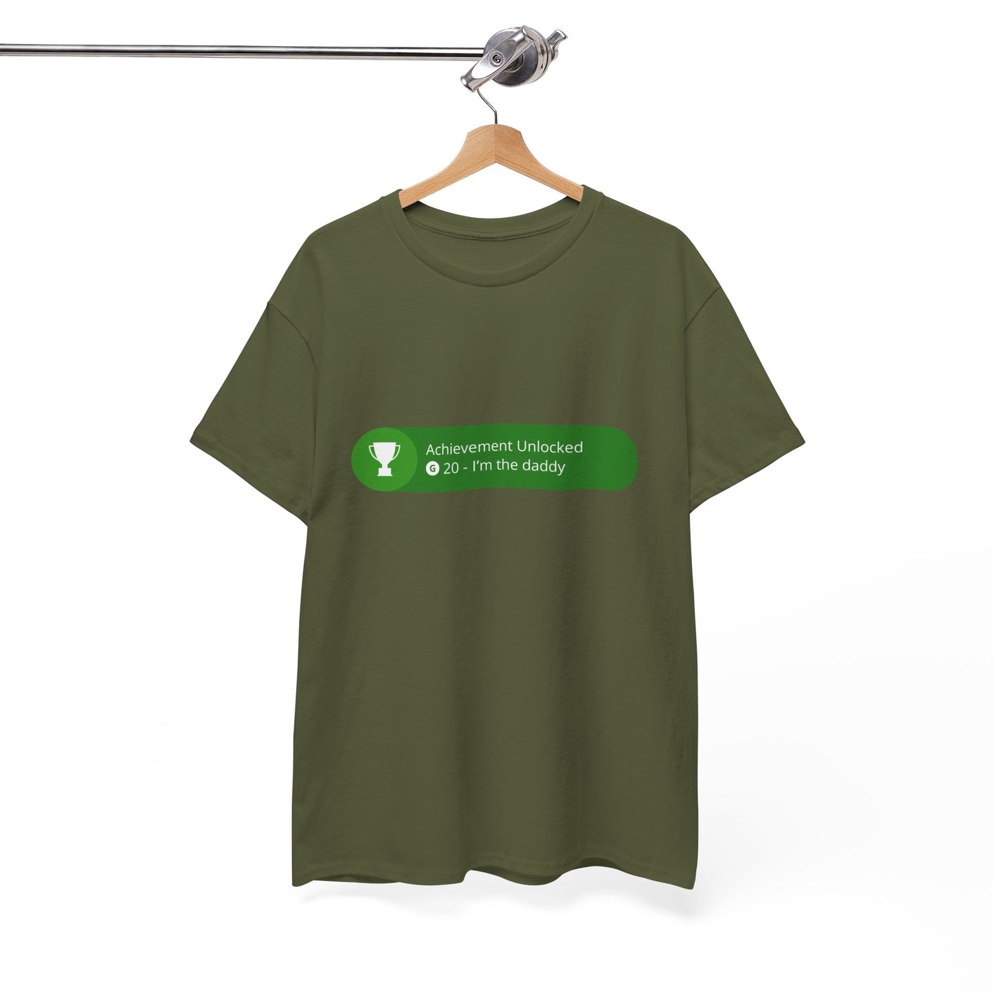 Achievement Unlocked - I'm The Daddy Cotton Tee