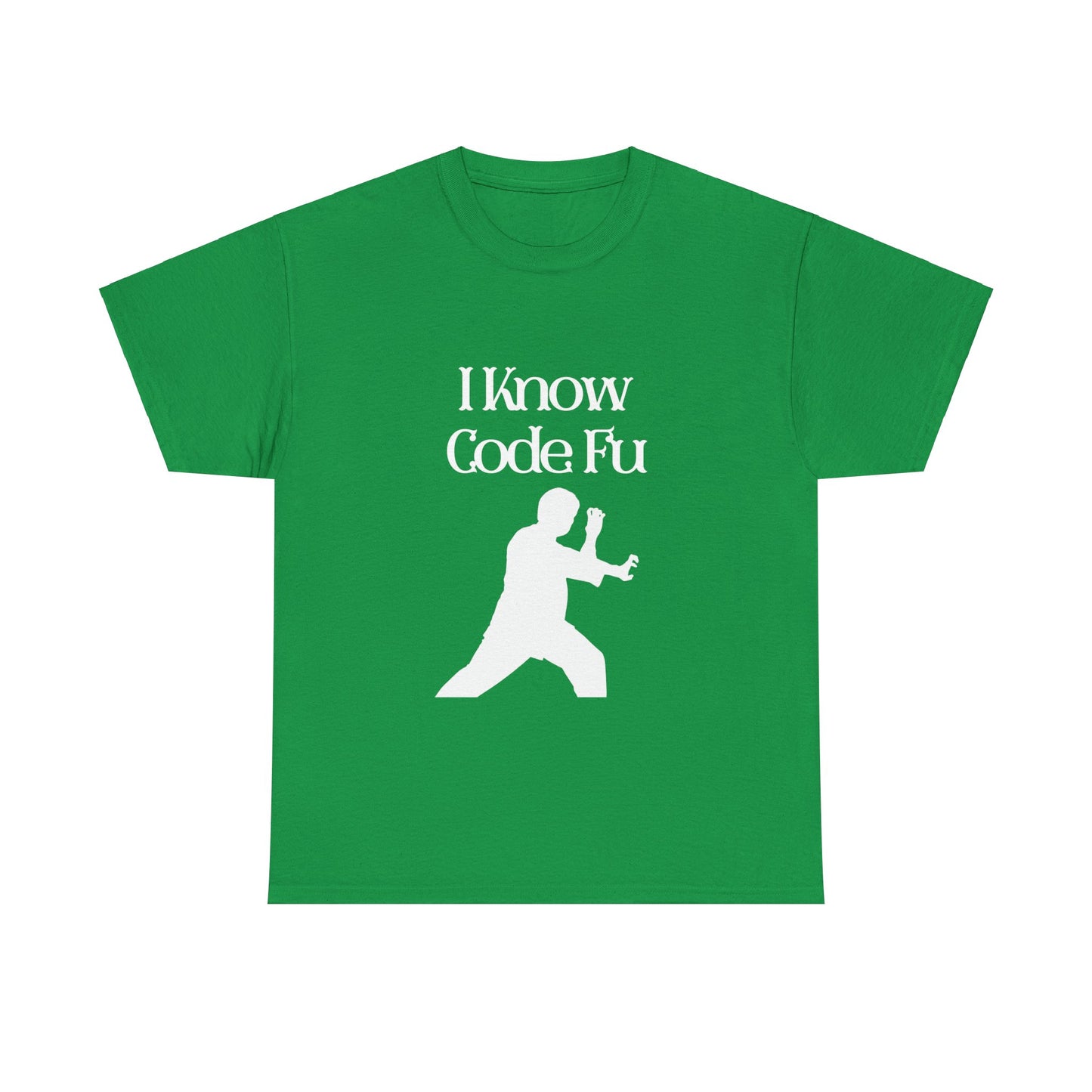 I Know Code Fu Cotton Tee