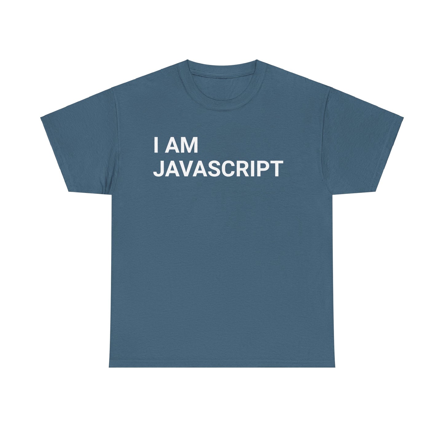 I am JavaScript Cotton Tee