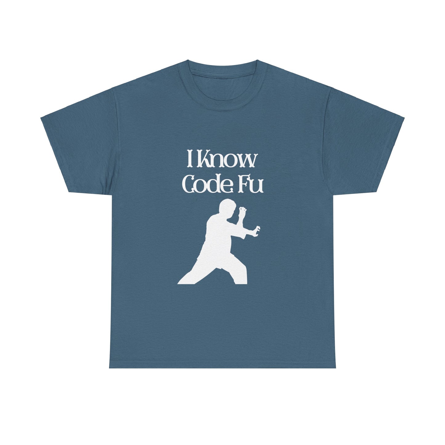 I Know Code Fu Cotton Tee