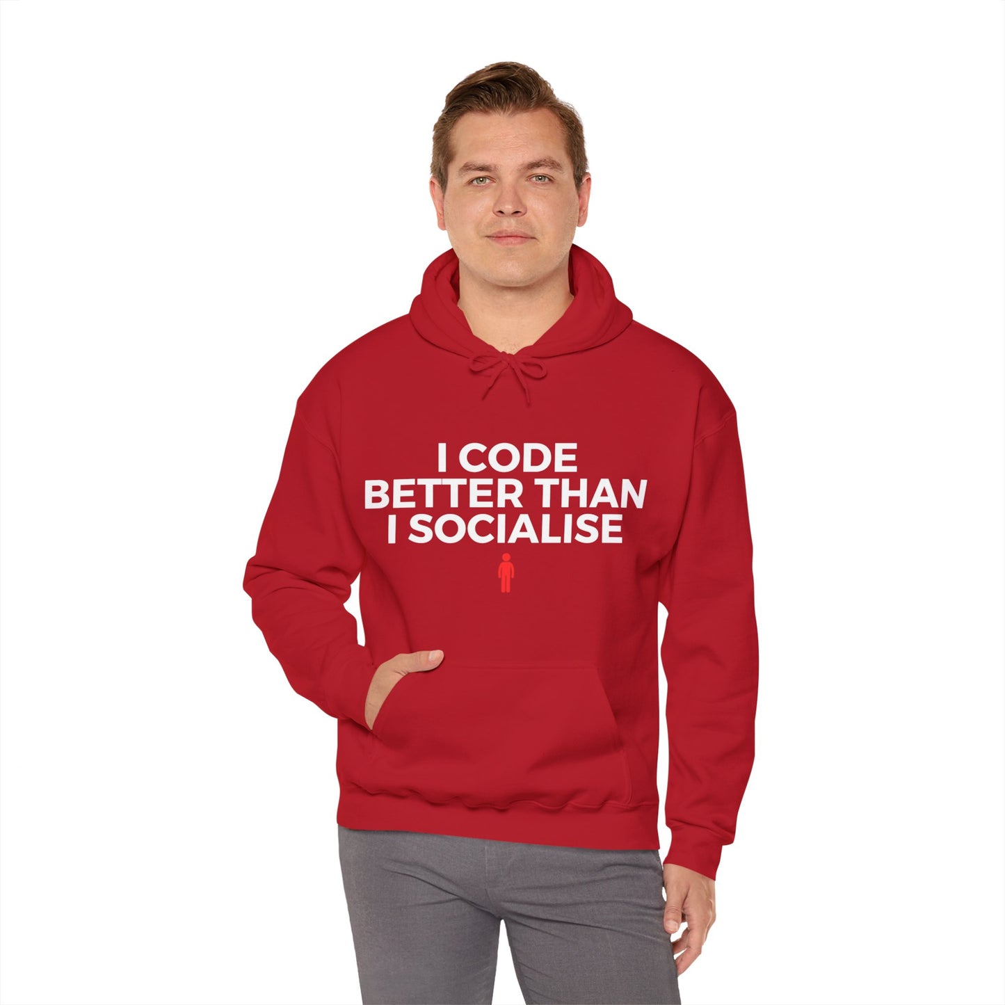 I Code Better Than I Socialise Unisex Hoodie