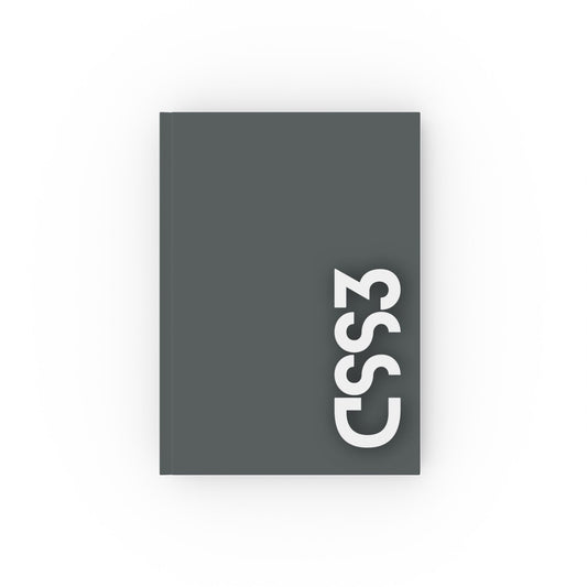 CSS3 Grey A5 Notebook