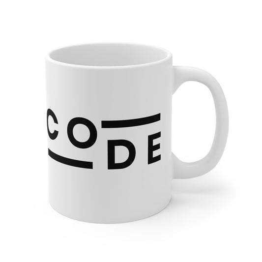 Code 11oz White Mug
