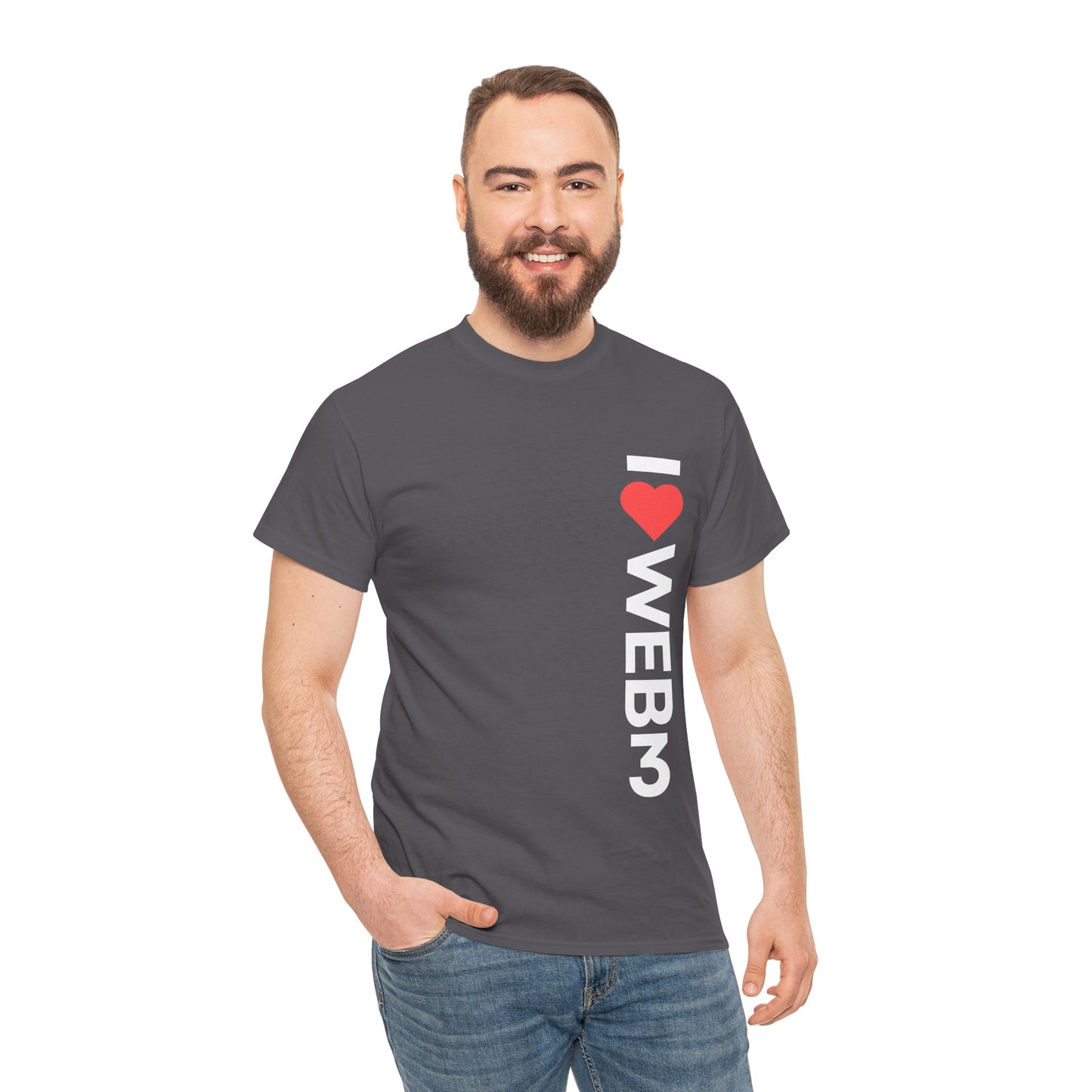 I <3 WEB3 Cotton Tee