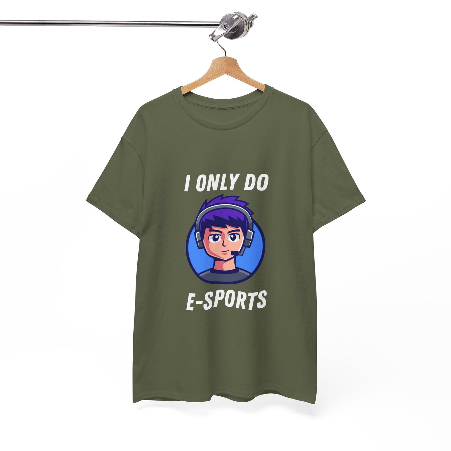 I Only Do E-Sports Cotton Tee